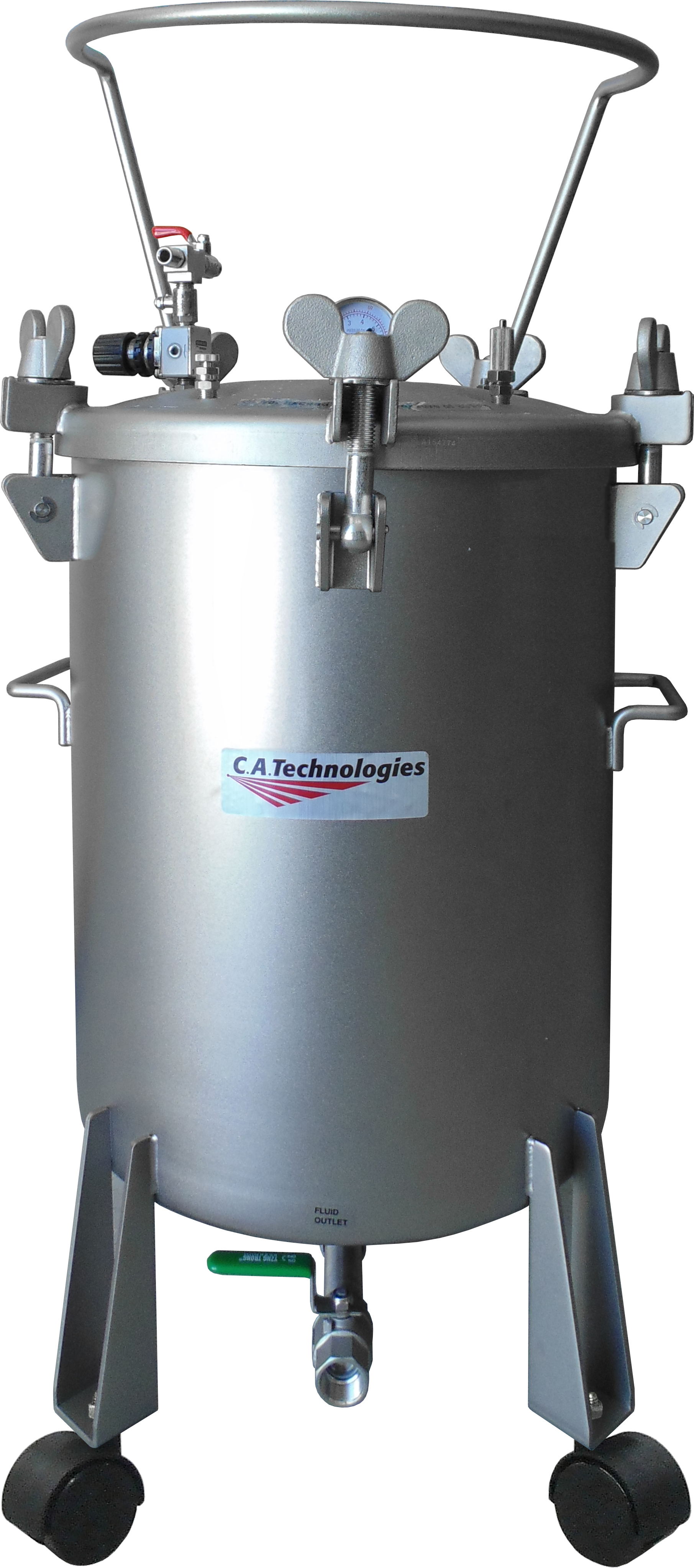 5 Gallon Stainless Steel Glue Applicator Tank